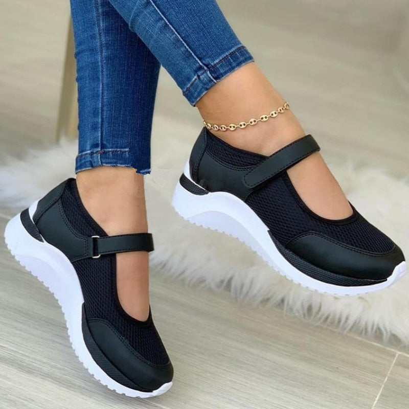 Orthopädische Damen Sneaker Bequem Sportlich