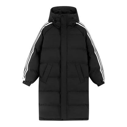 Damen Skijacke Lang Steppjacke Warm - BerlinGlamour