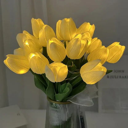 LED Nachtlampe Tragbar Tulpenform Modern