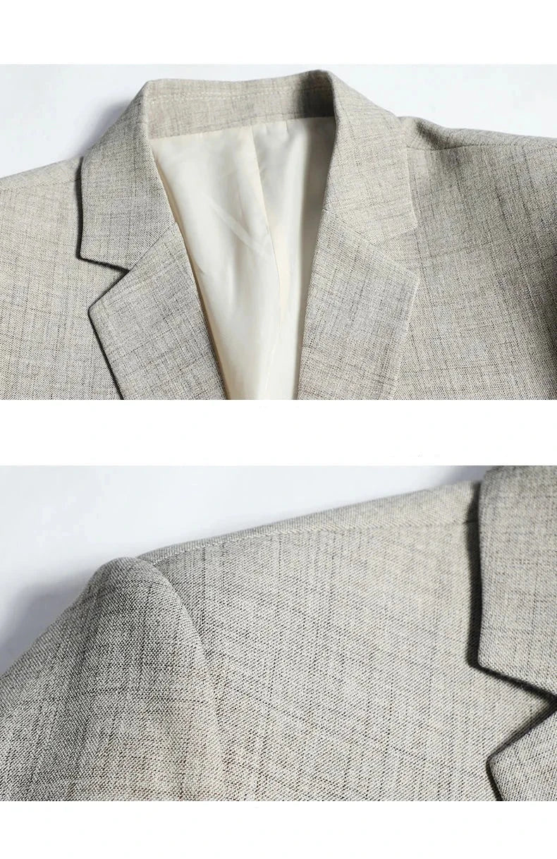 Herrenblazer Eleganter Schlank Slim Fit