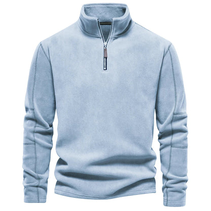 Fleece Rollkragenpullover Warm Modern