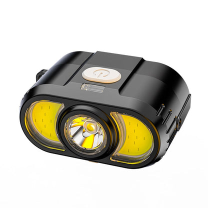 LED Stirnlampe Wiederaufladbar mit Verstecktem Riemen - BerlinGlamour