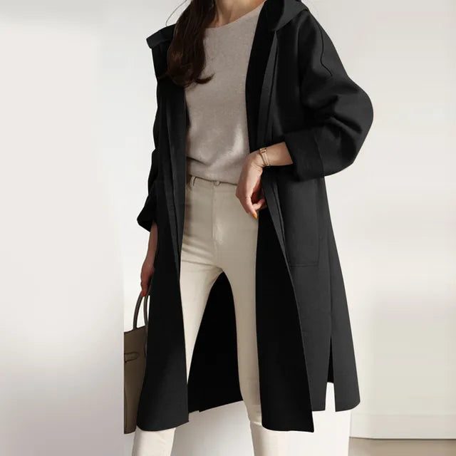 Elegante Tauchjacke Damen Kapuze Wasserabweisend