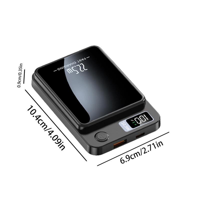 Drahtloser Power Bank Doppelter Energie Magnetisch