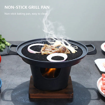 Kompakter Mini Grill Antihaft BBQ Japanisch