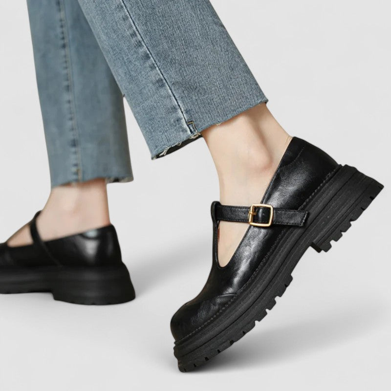 Damen Winterstiefel Orthopädisch Warm Mary Jane