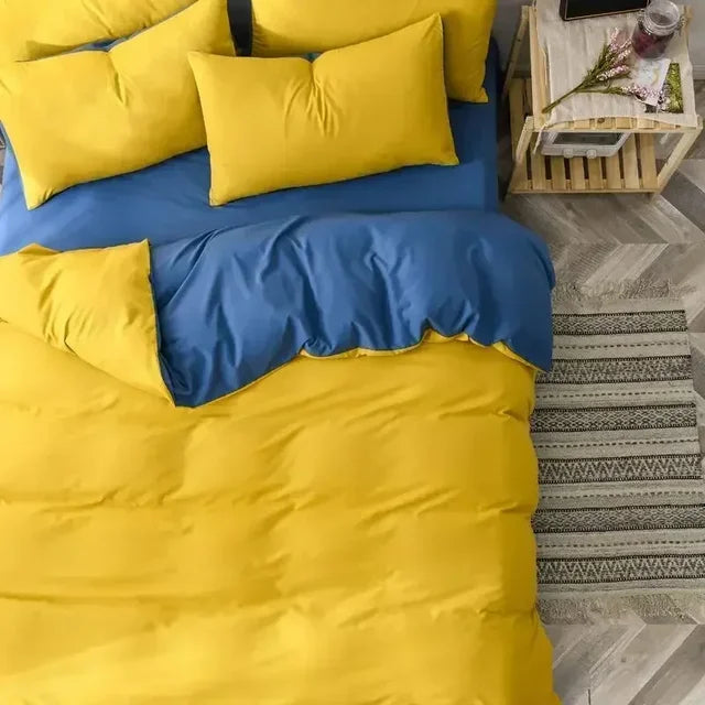 DuoDream Bettdecke - Stylische Wendebettwäsche Komfortabel Modern