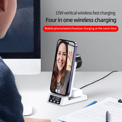 Wireless Charging Dock Faltbar 4in1 Schnellladestation