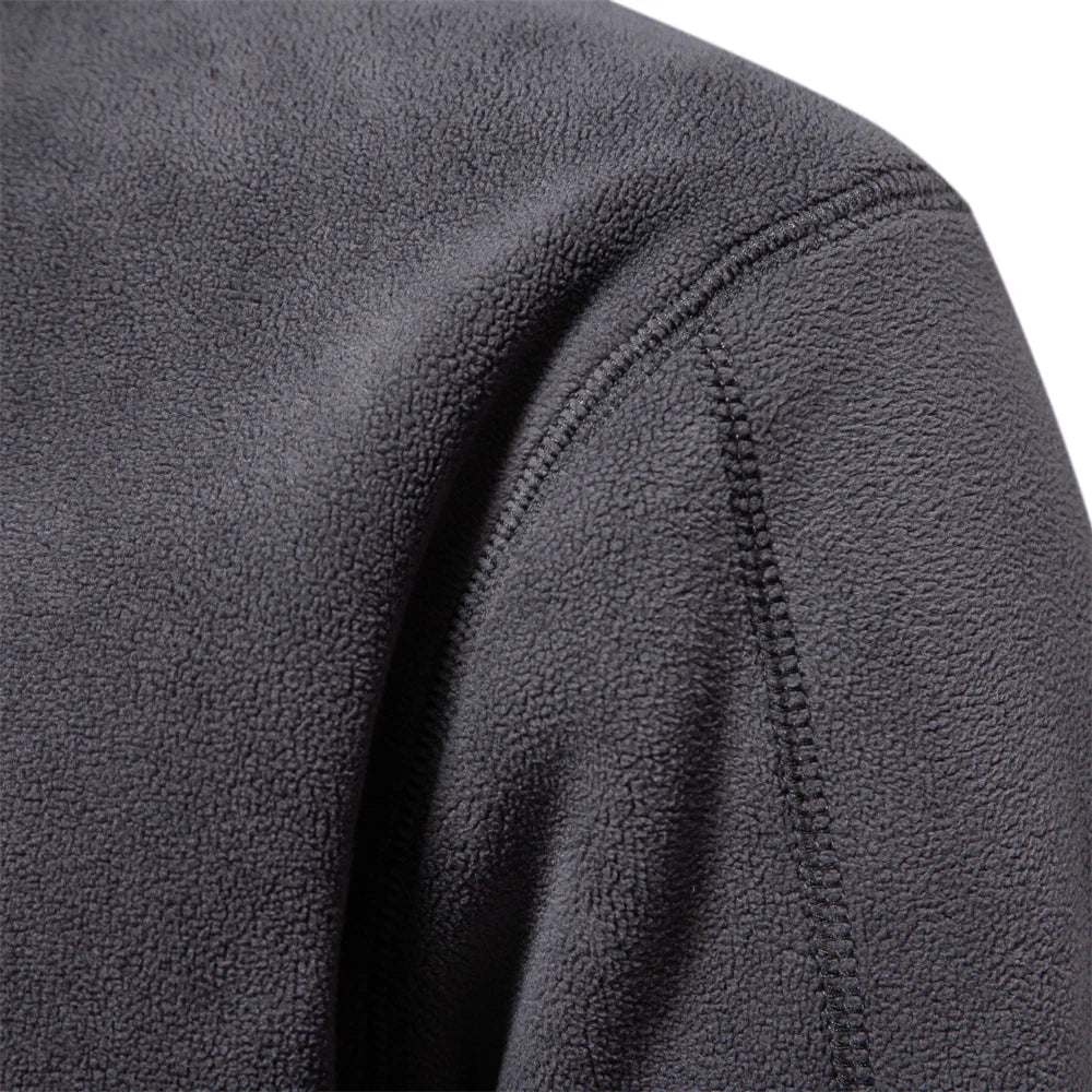 Fleece Rollkragenpullover Warm Modern