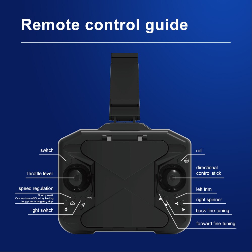 Mini Drohne mit Dual Kamera und GPS