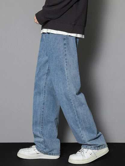 Herren Jeans Weit Bein Relaxed Fit - BerlinGlamour