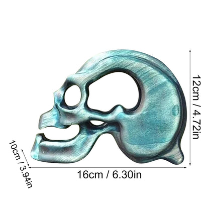Skull Messerhalter Edelstahl Totenkopf Design - BerlinGlamour