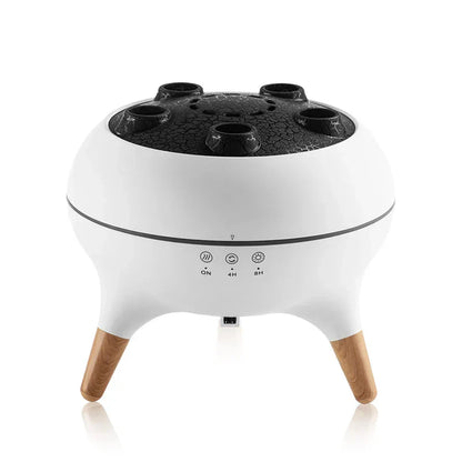 Ultraschall Luftbefeuchter Aroma Diffuser Modern Schwarz