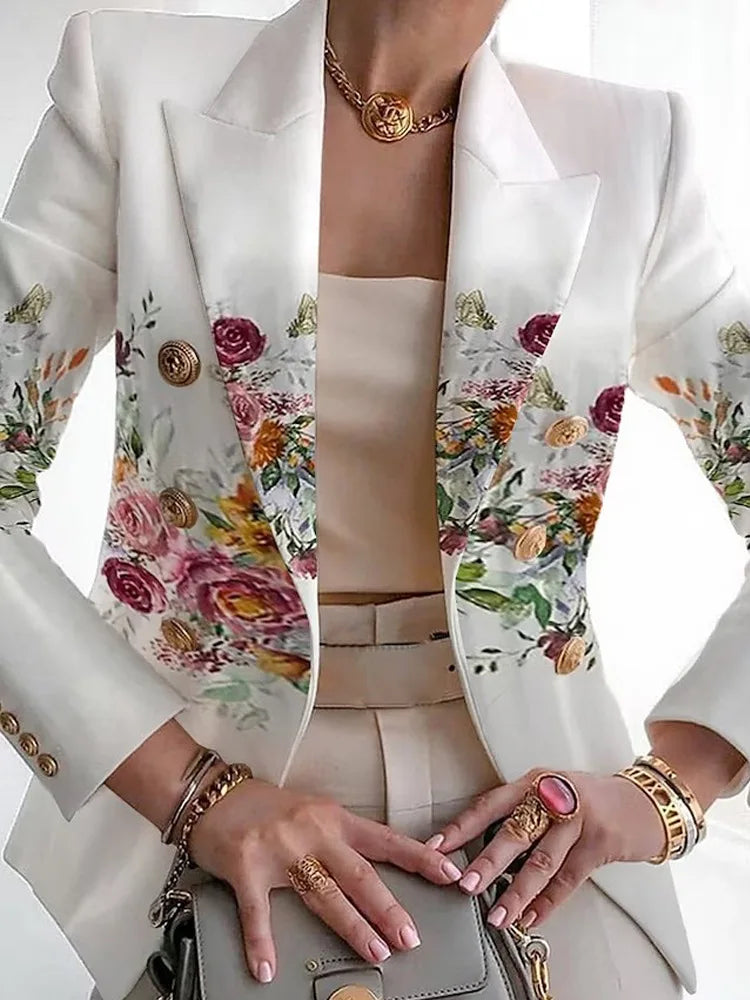Eleganter Damen Blazer Stretch Modern