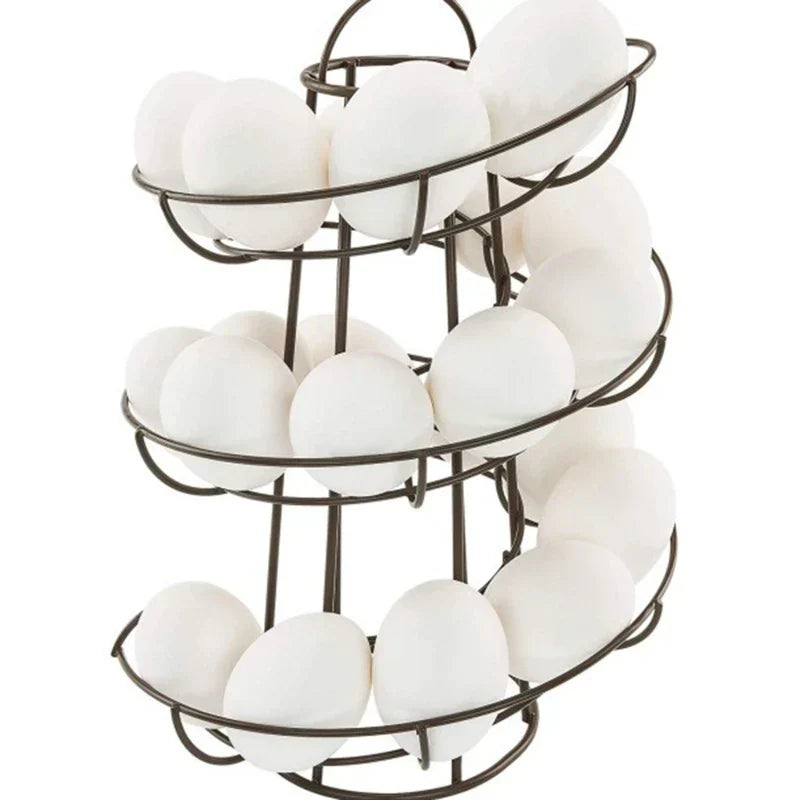 Eirolle Aufbewahrungsregal Edelstahl Spiral