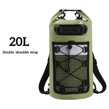 Wasserdichte Drybag 10/20/30L Rolltop Für Kajak Strand Trekking
