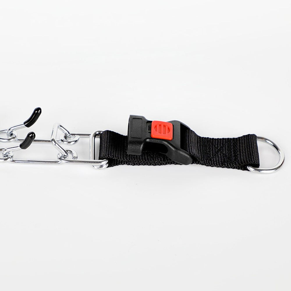 Hundehalsband Pincher Stil C Leder Schwarz