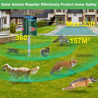 Solar Ultraschall Mückenschutz Repeller