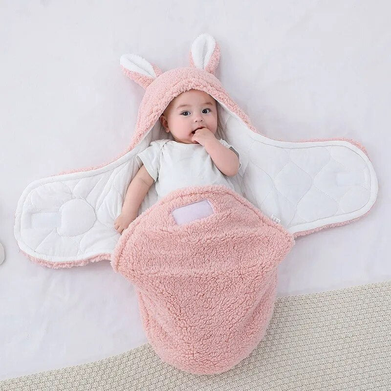 Bunny Wickeldecke Schlafsack Bundle Baby