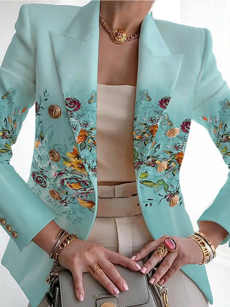 Eleganter Damen Blazer Stretch Modern