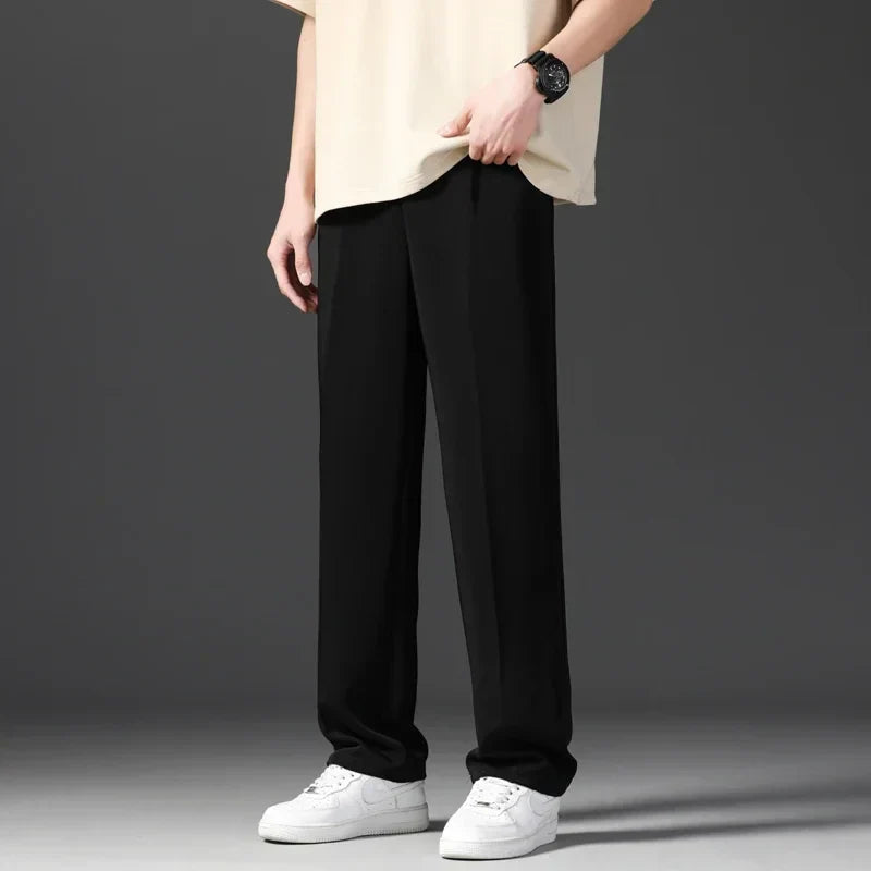 Herrenhosen Bequem Gerade Relaxed Fit