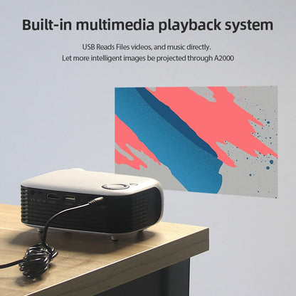 Heimkino Projektor Mini HD Beamer für Zuhause