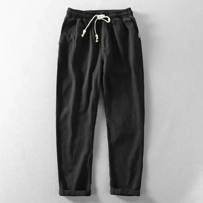 Leinenhose Herren Bequem Leicht Sommer