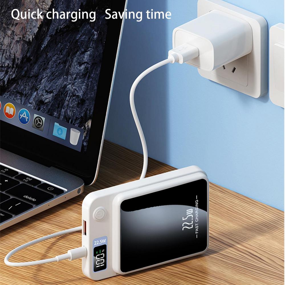 Drahtloser Power Bank Doppelter Energie Magnetisch