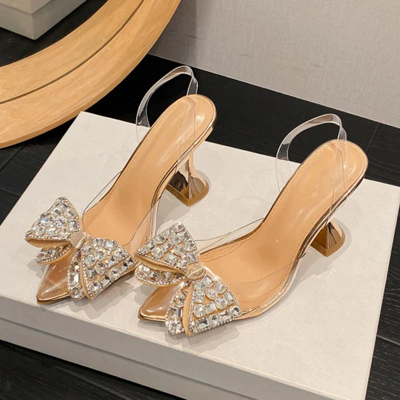 Damenschuhe Pumps Sandalen Hochhackig Elegant - BerlinGlamour