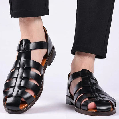 Elegante Herren Ledersandalen Komfortabel Sommer - BerlinGlamour