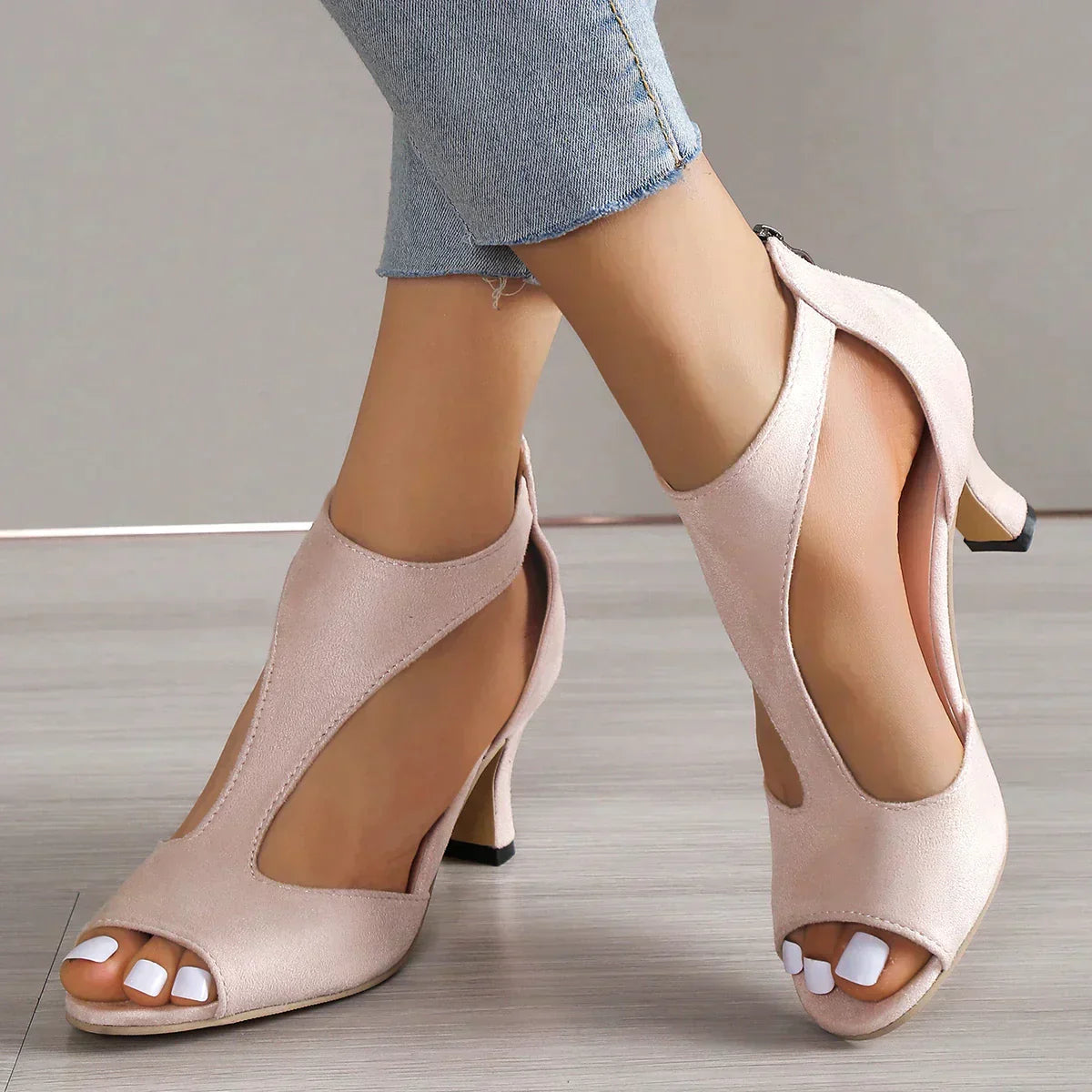 Caitlin: Orthopädische Schuhe mit Absatz