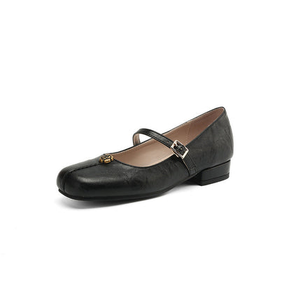Damen Ballerinas Frühling Sommer Schuhe Riemen