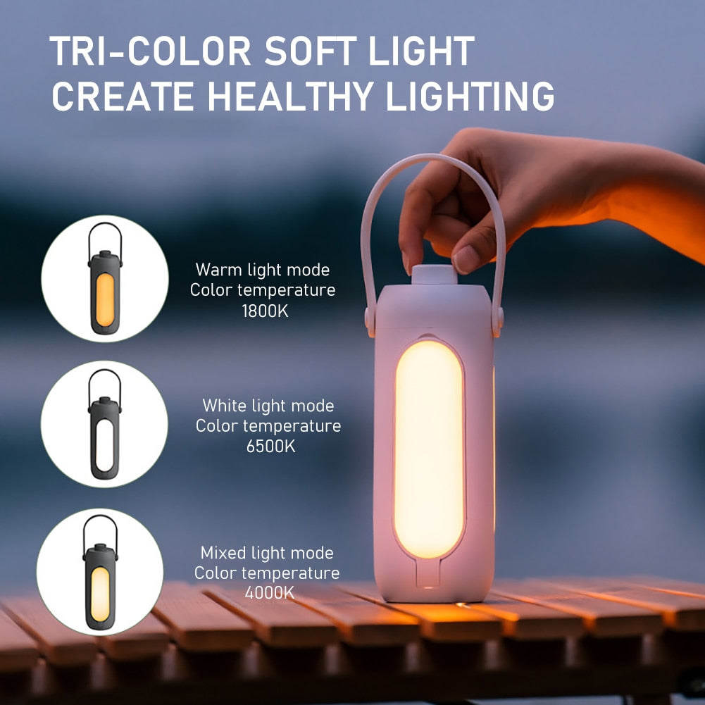 Faltbare LED Campinglampe Wasserdicht Portabel