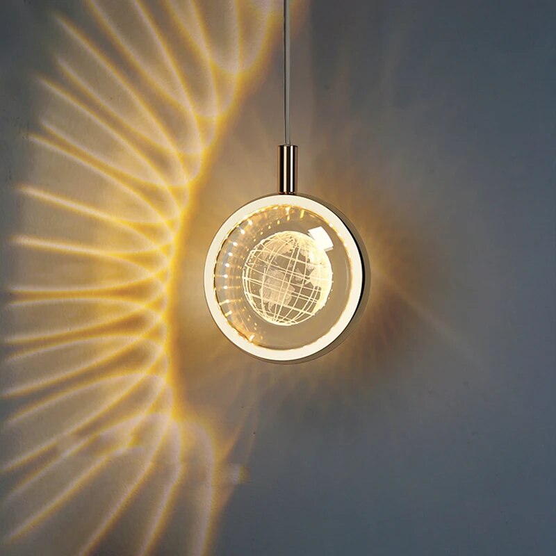 Kristall LED Lichter Drehend Romantisch Stimmungslampen