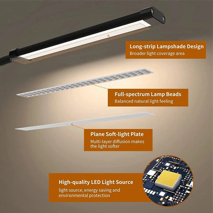 LED Arbeitsplatzlampe Dimmbar Flexibel Modern