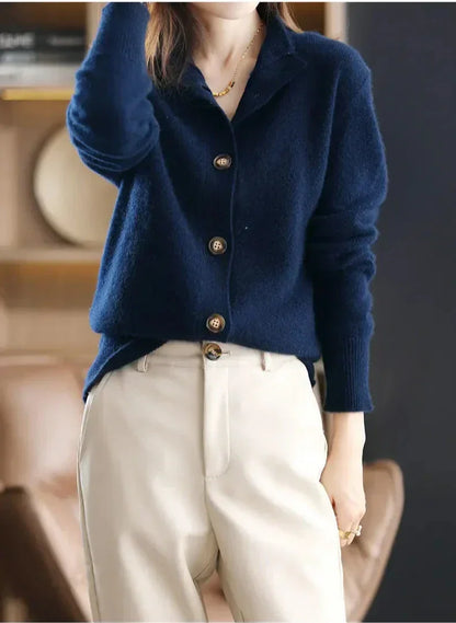 Damen Strickjacke Elegante Zeitlos