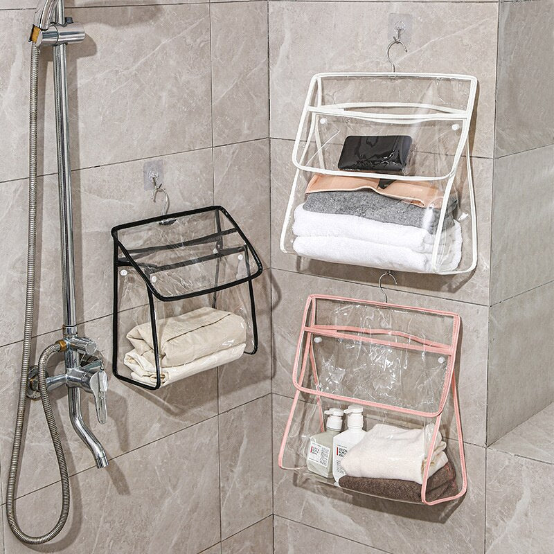 Badezimmer-Organisator Wasserdicht Transparent Hängend