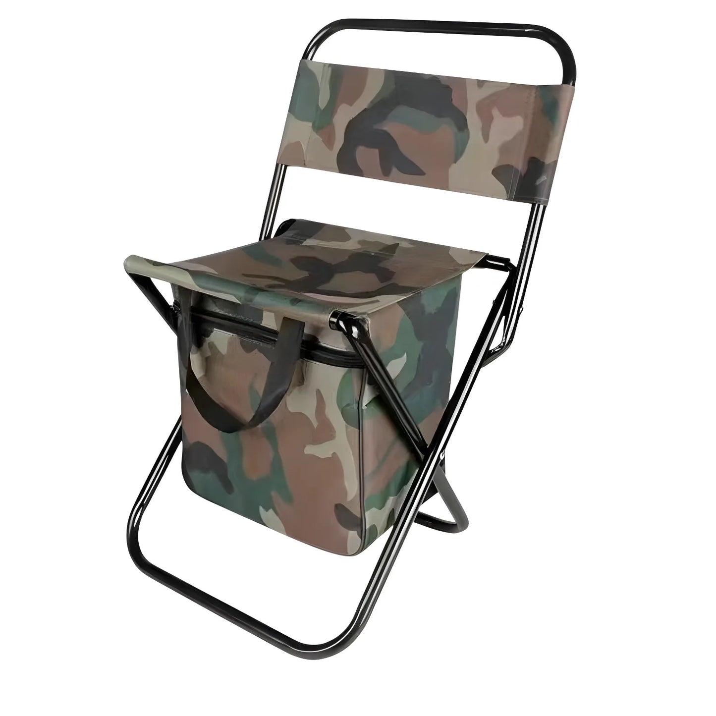 Tragbarer Klappstuhl mit Kühlbeutel für Outdoor