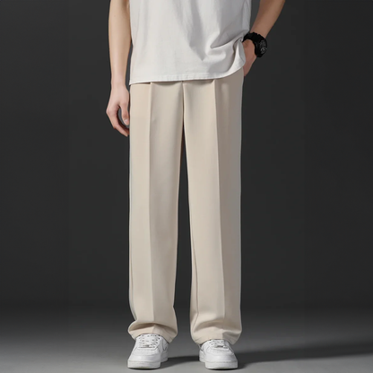 Herrenhosen Bequem Gerade Relaxed Fit