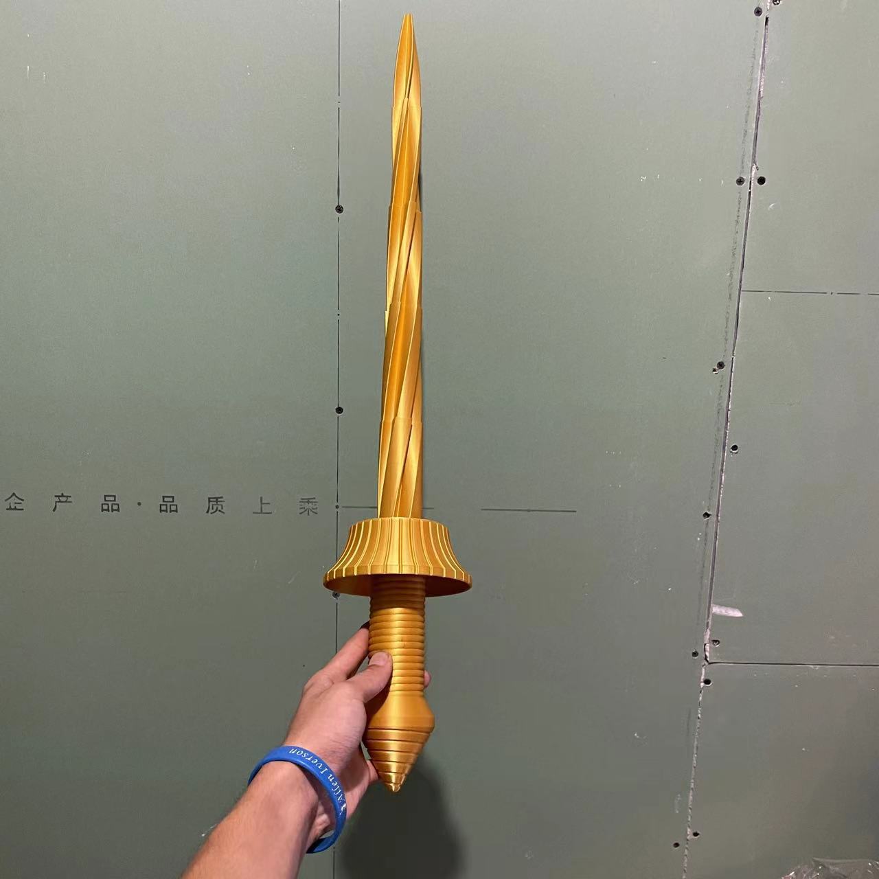 3D-gedrucktes Minischwert Teleskopisch Ausklappbar