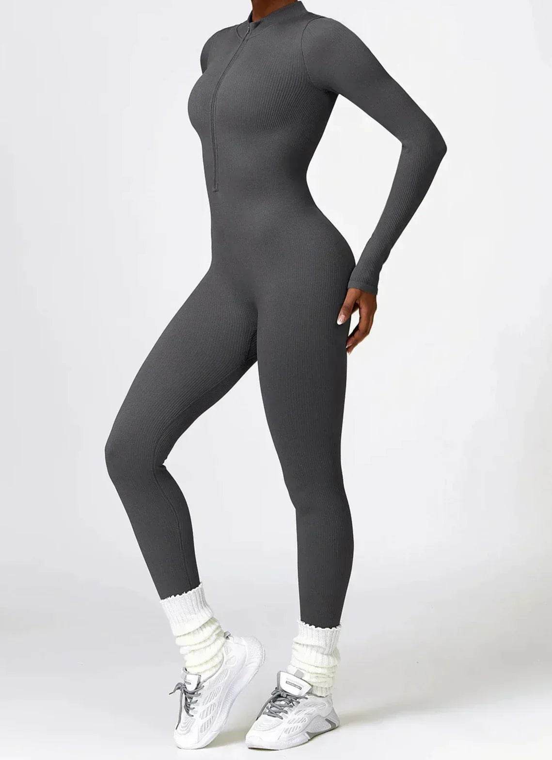 Aktiver Jumpsuit Stretch Damen Sportanzug