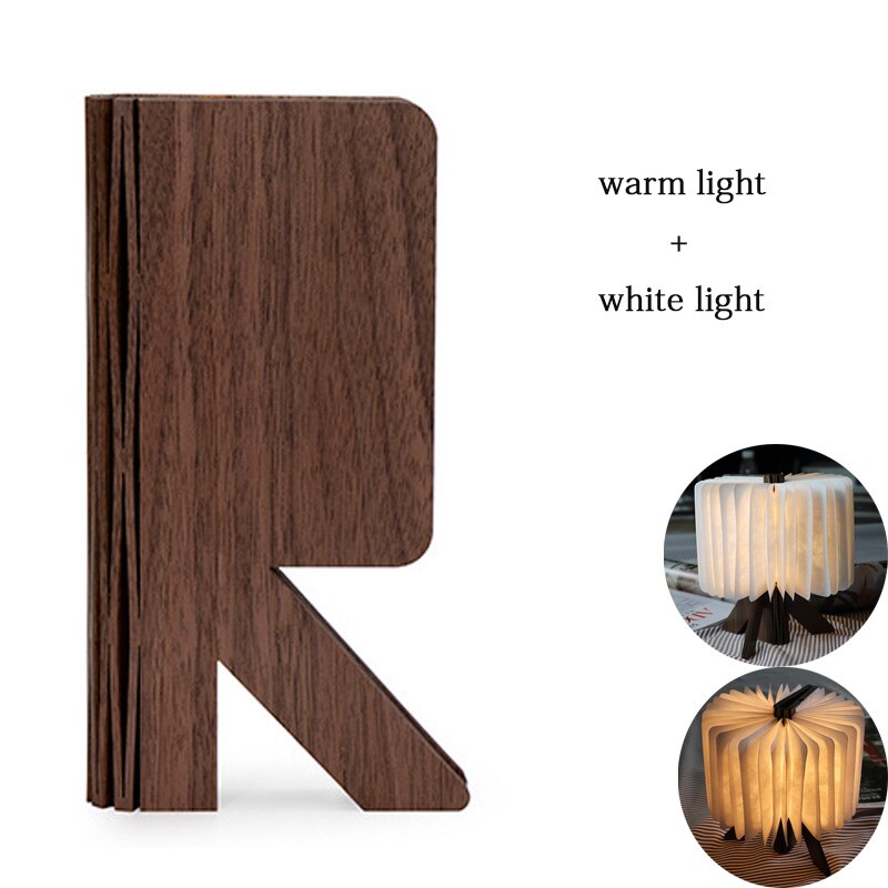 LED Buchlicht Faltbar Dekor Lampe Modern