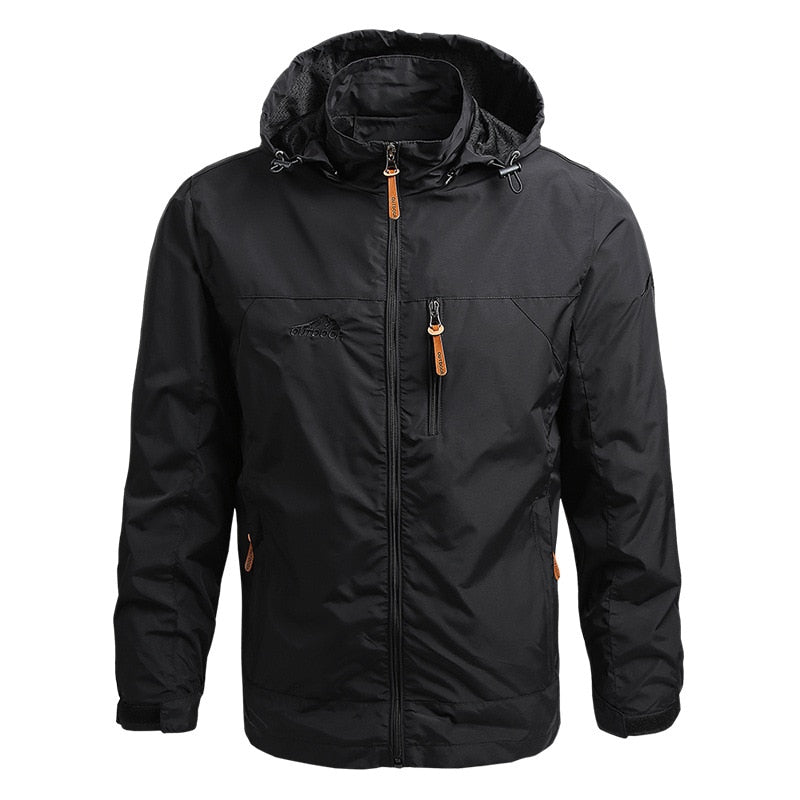 Herrenjacke Wasserdicht Taktisch Outdoor Kapuze - BerlinGlamour