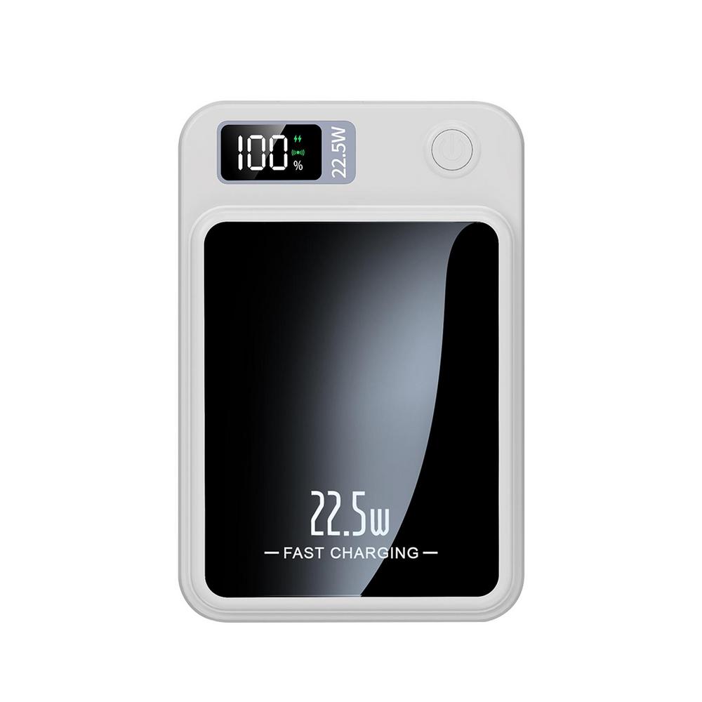 Drahtloser Power Bank Doppelter Energie Magnetisch