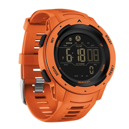 Militär-Uhr Wasserdicht Digital Schrittzähler Sportuhr