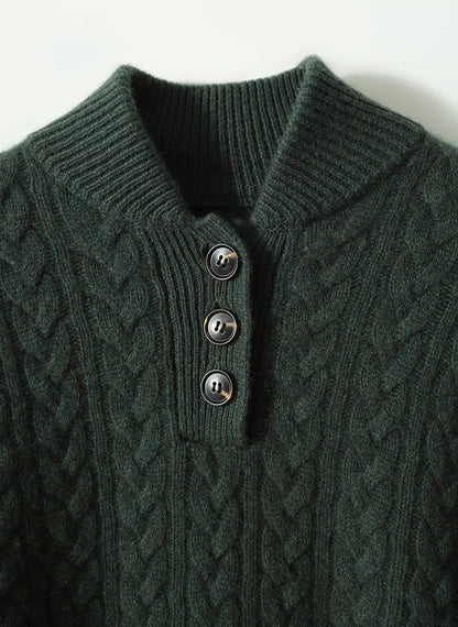 Eleganter Damen Pullover Modern Geschnürt