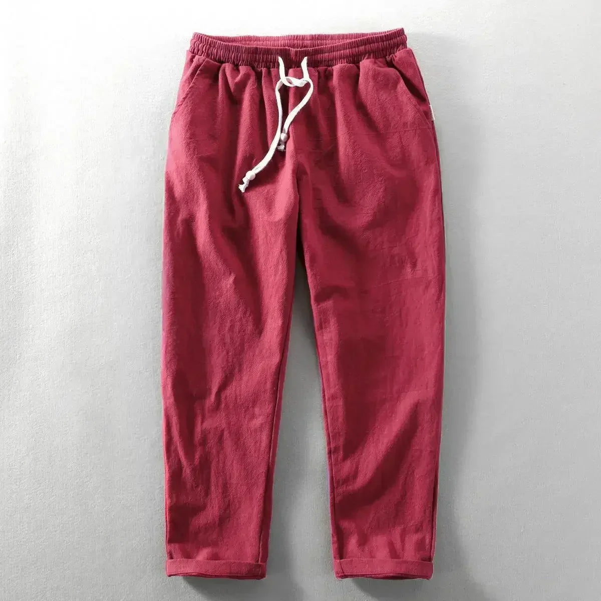 Leinenhose Herren Bequem Leicht Sommer