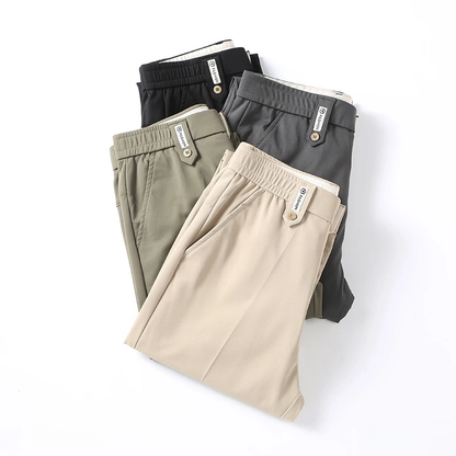 Herrenhose Beige Maßgeschneidert Premium Komfort