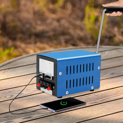 USB Dynamo Generator Mini Handkurbel Energie