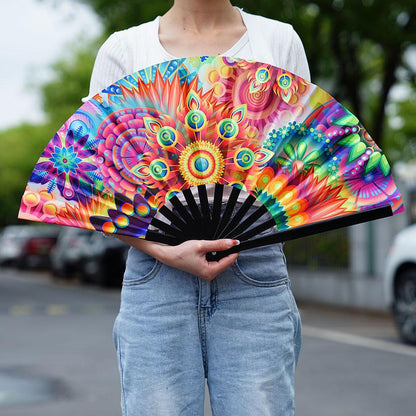Japanischer Faltfächer Handfächer Dekorativ Modern